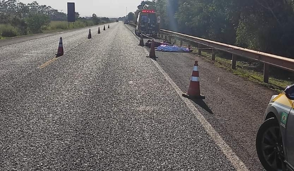 Pintor, de 33 anos, morreu em acidente a caminho do trabalho