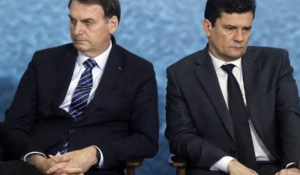 Bolsonaro e Moro aparecem como investigados em inquérito