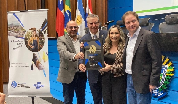 Projeto de Jardim é campeão em uma das categorias do Prêmio Sebrae Prefeito Empreendedor