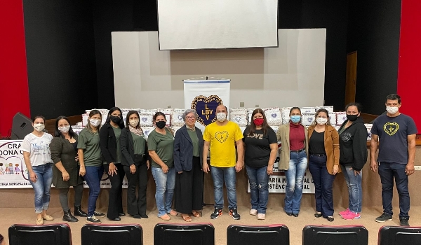 Prefeitura de Bela Vista recebe cobertores da LBV