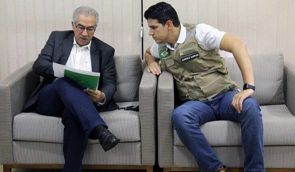 Reinaldo e ministro vistoriam obras de aeroporto de Dourados nesta sexta-feira