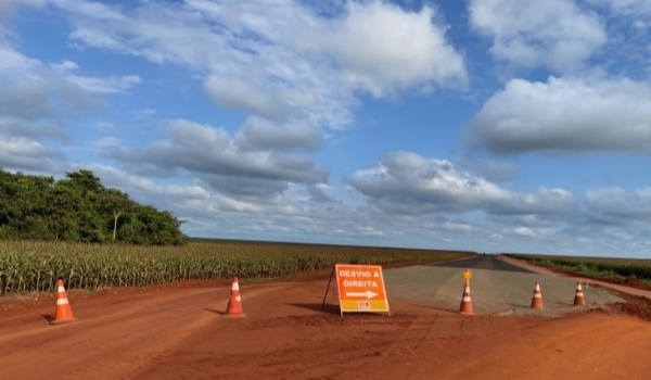 Obra da MS-162 que vai ligar Maracaju à Dourados avança para receber capa de asfalto