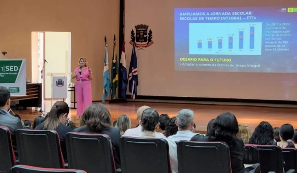 CRE-11 de Ponta Porã recebe 6ª edição da Teia da Educação 2022