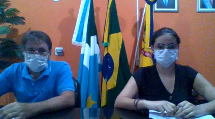 Em live, prefeito de Guia Lopes da Laguna confirma primeiro Caso de Coronavírus no município