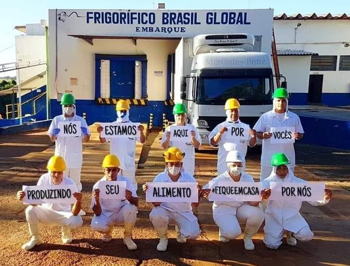 Frigorífico Brasil Global concede férias coletivas após confirmação de caso do Covid-19
