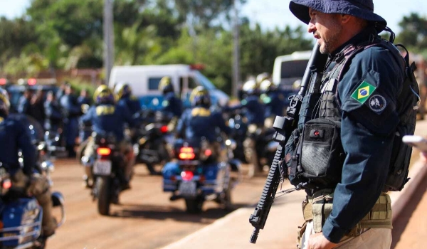 Segurança é reforçada com 120 policiais para evento no Jardim Canguru