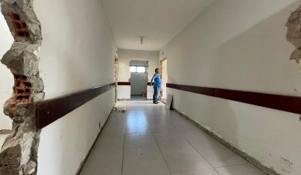 Prefeitura inicia reforma no Hospital Municipal Oscar Ramires Pereira