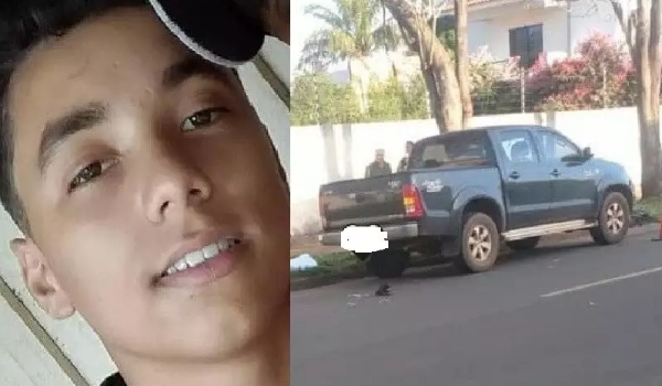 Voltando da escola, adolescente morre atropelado