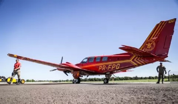Com avião e drones, bombeiros fazem buscas por trabalhador que desapareceu em fazenda de MS