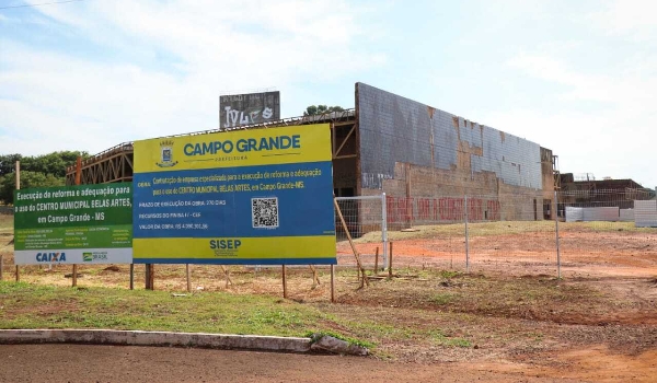 Prefeitura e empreiteira rescindem contrato de obras no Belas Artes