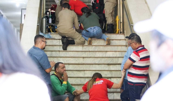 Trabalhador sofre infarto e morre em galeria 