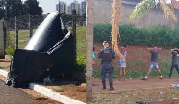 Usuários se espalham pelo Centro e montam até ‘casa de lona’ após expulsão da antiga rodoviária