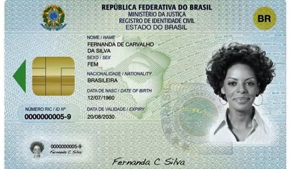 Nova Carteira de Identidade Nacional começa a ser emitida nesta terça-feira
