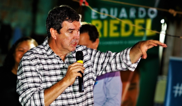 Para diversificar economia Riedel quer incentivar investimentos que geram emprego e renda 