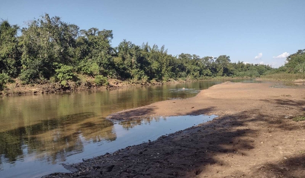 Com temperaturas elevadas, rios de MS estão em nível abaixo do mínimo