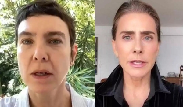 Após Maitê Proença dizer que gostaria que Adriana Calcanhotto fosse homem, namoro chega ao fim
