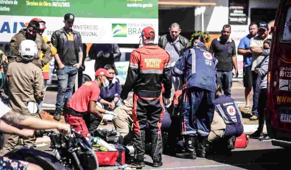 Idoso atropelado por motociclista em Campo Grande morre na Santa Casa