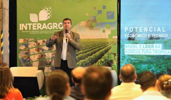 Riedel destaca o crescimento do agronegócio sul-mato-grossense no cenário nacional 