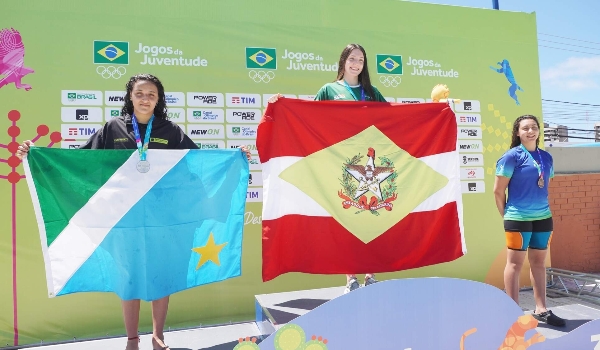 MS fatura medalhas de prata e bronze nos Jogos da Juventude