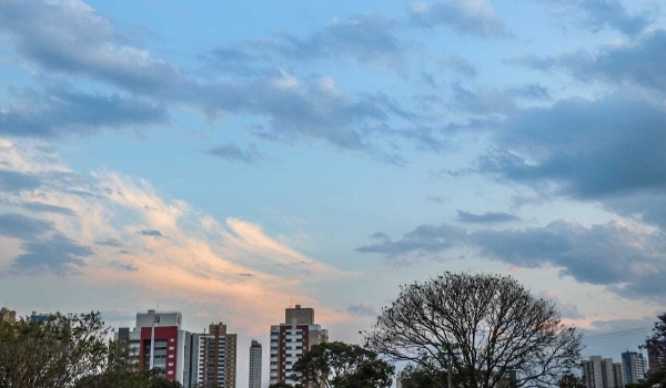 Com possibilidade de chuva para região sul, máxima não passa dos 36ºC em MS