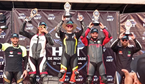 Piloto jardinense conquista primeiro lugar em campeonato de motovelocidade