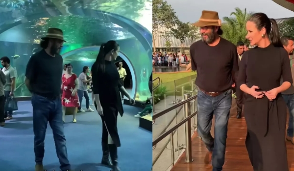 Almir Sater surge no Aquário do Pantanal, ganha tanque só para ele e gera corre-corre em Campo Grande