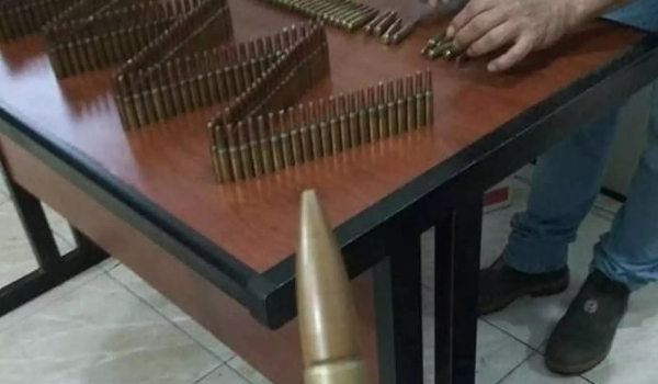 Polícia paraguaia encontra quase 500 balas de 7.62 milímetros em residência