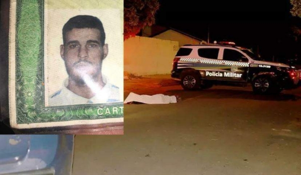 Executado no meio da rua, jovem de 23 anos foi morto com cinco tiros