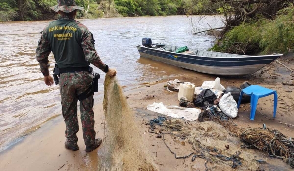 Rios de MS terão operação de fiscalização da polícia contra pesca ilegal no feriado