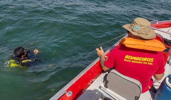 Bombeiros encontram corpo de rapaz de 22 anos desaparecido no Rio Sucuriú