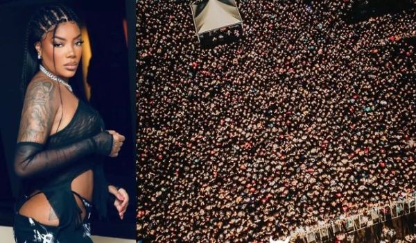 Mesmo com chuva, Campo Grande faz 'mar humano' por causa de Ludmilla