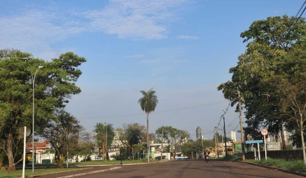 Domingo começa com sol forte e há previsão de até 39ºC em MS