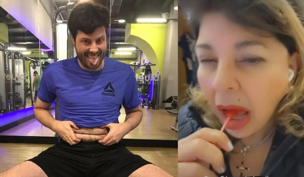 Danilo Gentili diz que se masturbou com foto de Roberta Miranda