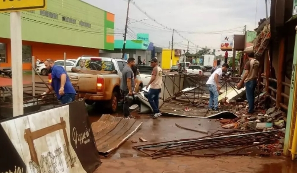 Após temporal, Defesa Civil emite alerta e diz que monitora situação no interior de MS