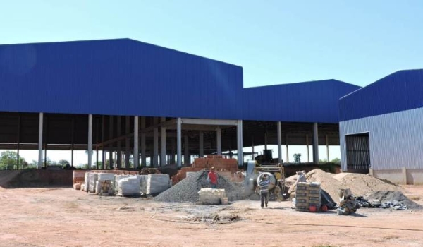 Obras do Frigorífico de Caracol seguem em ritmo acelerado