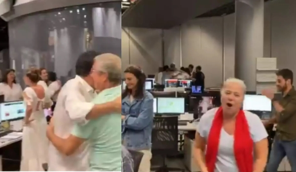 Imparcial? Jornalistas teriam comemorado vitória de Lula em redação da Globo