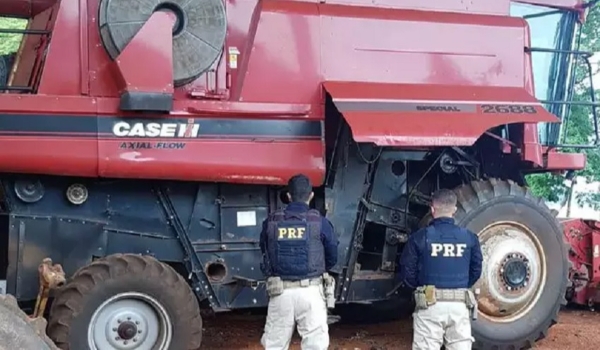 Quadrilha pagou colheitadeira de R$ 1 milhão com cheque sem fundo 