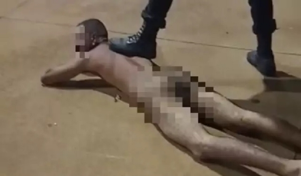 Homem corre atrás de mulher nu após desacordo sobre programa sexual e é preso 