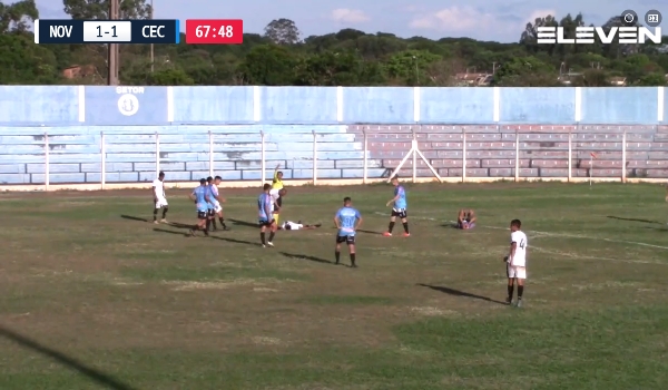 Jogo interrompido por falta de ambulância será retomado nesta manhã