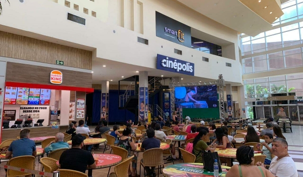 Shoppings da Capital terão transmissão dos jogos da Copa do Mundo