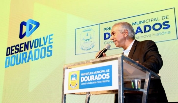 Desenvolve Dourados é resultado de capacidade fiscal e bons projetos, diz Reinaldo Azambuja