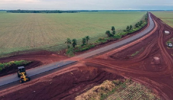 Em Maracaju, pavimentação da MS-166 é sonho antigo que se realiza