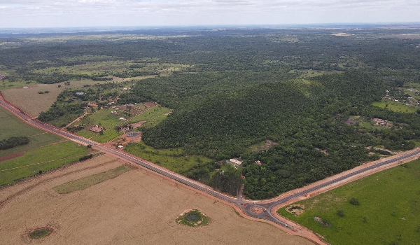 Pavimentação da Rodovia do Turismo tem 50% da obra concluída e será finalizada em 4 meses