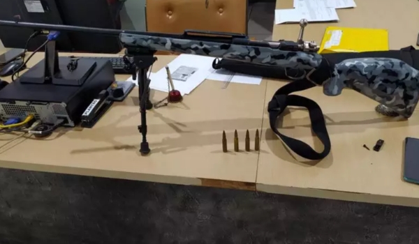 Fuzil é apreendido durante busca por autores de execução em Maracaju