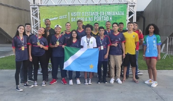 Equipe sul-mato-grossense retorna da Copa do Brasil de Taekwondo com 15 medalhas