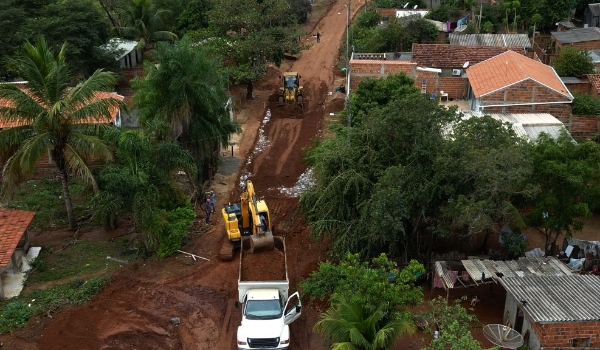 Com obras de infraestrutura, Governo do Estado melhora logística e vias urbanas de Miranda