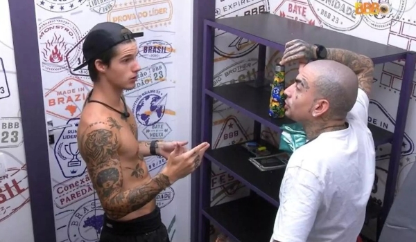 MC Guimê tenta infringir regra do BBB 23 e deixa participantes acuados: 'implantar o comunismo'