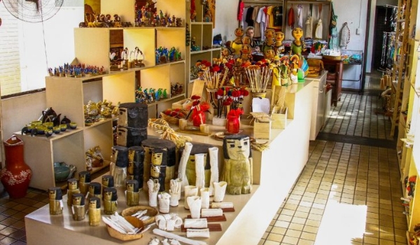 Com restauro da Casa do Artesão, peças de artesanato podem ser encontradas na Morada dos Baís