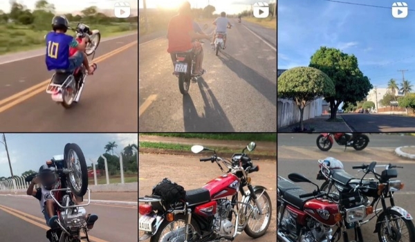 Grupo usava redes sociais para exibir manobras radicais e vender drogas