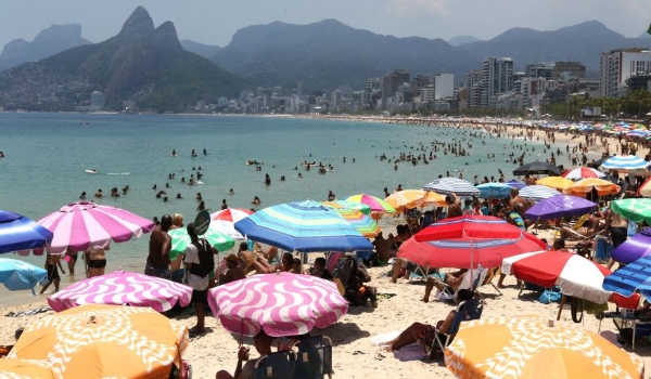 Rio de Janeiro tem recorde de calor e sensação térmica chega a 58ºC